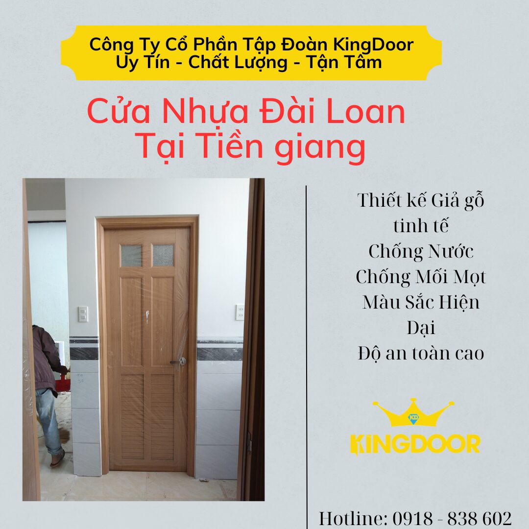 Cửa nhựa đài loan tại Tiền Giang – Mẫu cửa nhà vệ sinh giá rẻ