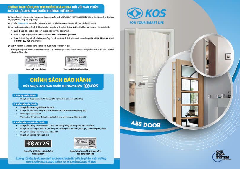 Báo Giá Cửa Nhựa ABS Hàn Quốc